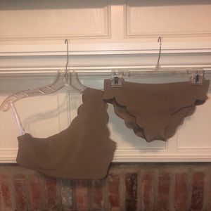 Two piece bathing suit